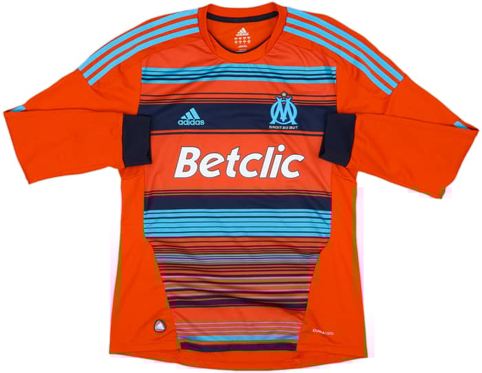 2011-12 Olympique Marseille Third L/S Shirt Lucho #8 - 10/10 - (M)