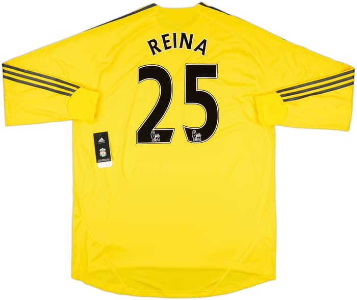 2009-10 Liverpool Player Issue GK Shirt Reina #25 (XXL)