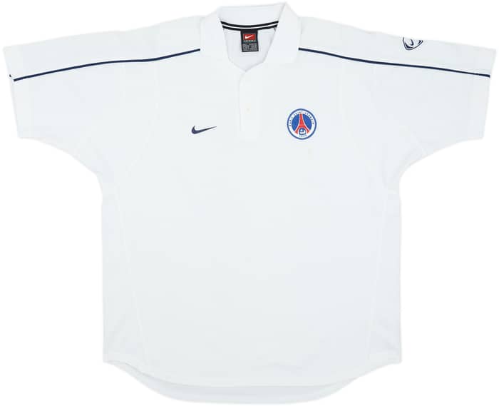 2001-02 Paris Saint-Germain Nike Polo Shirt - 6/10 - (L)