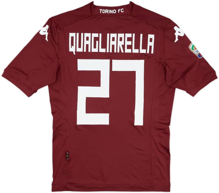 2014-15 Torino Home Shirt Quagliarella #27 - 6/10 - (L)