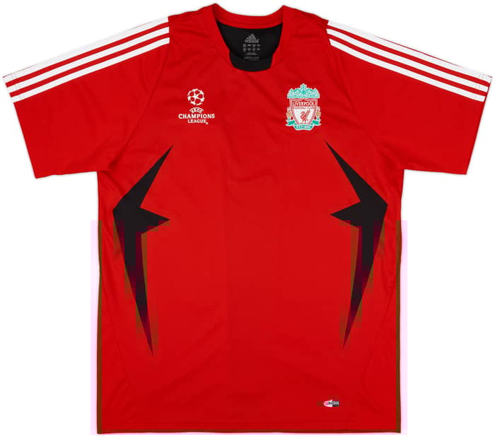 2007-08 Liverpool adidas CL Training Shirt - 8/10 - (L)