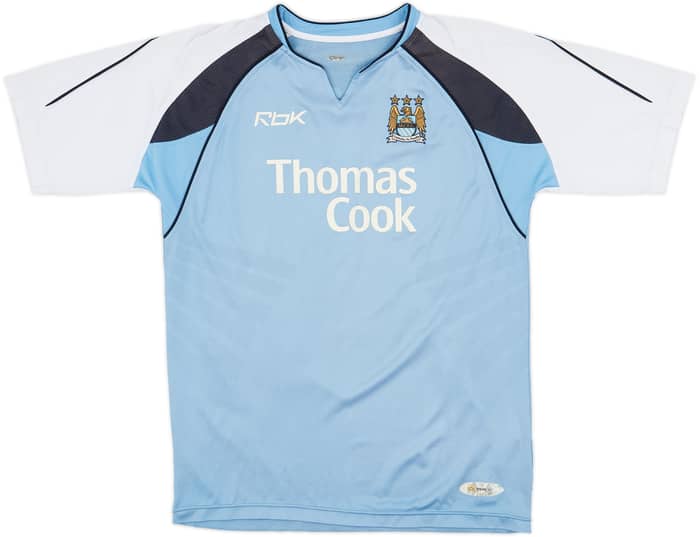 2006-07 Manchester City Home Shirt Reyna #6 - 6/10 - (M)