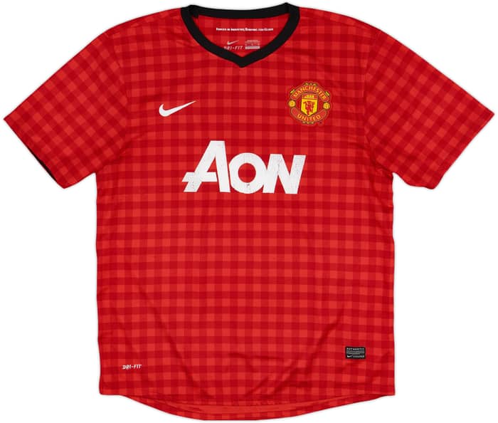 2012-13 Manchester United Home Shirt - 5/10 - (XL)