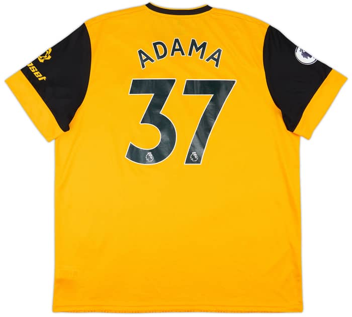 2020-21 Wolves Home Shirt Adama #37 - 7/10 - (XXL)