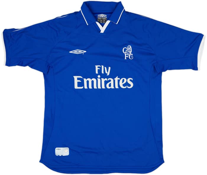 2001-03 Chelsea Home Shirt Zenden #11 - 8/10 - (M)
