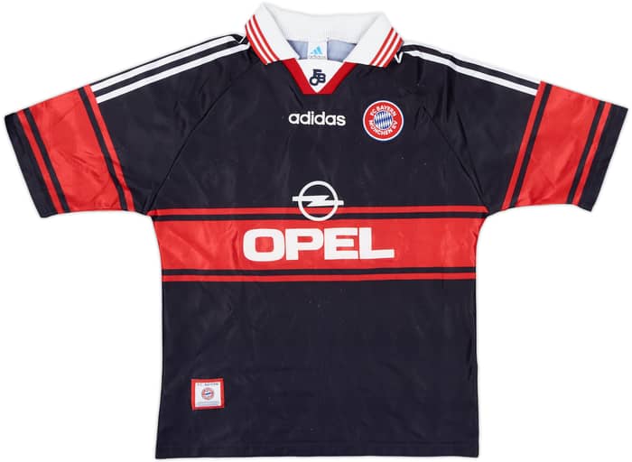 1997-99 Bayern Munich Home Shirt - 8/10 - (XL.Boys)