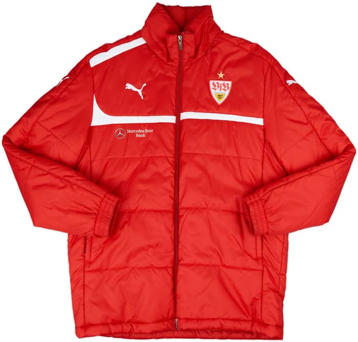 2013-14 Stuttgart Puma Padded Bench Coat - 9/10 - (M)