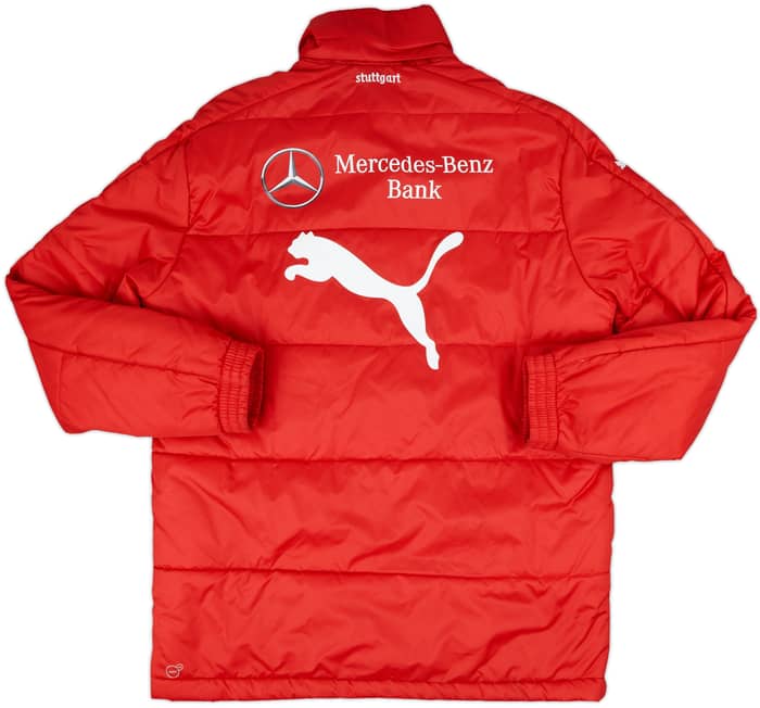 2013-14 Stuttgart Puma Padded Bench Coat - 9/10 - (M)