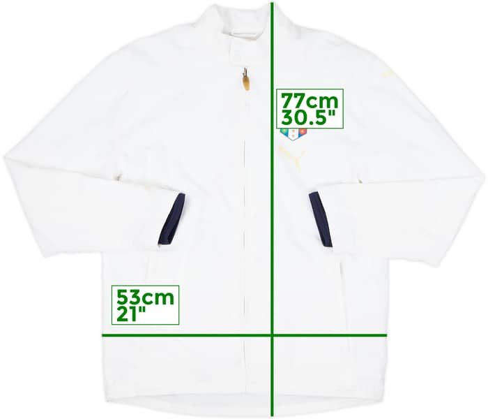 2007-08 Italy Puma Track Jacket - 5/10 - (XXL.Boys)