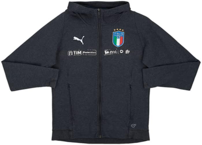 2019-20 Italy Puma Hooded Track Jacket - 6/10 - (M)