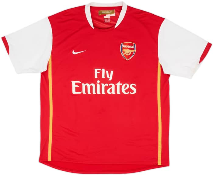 2006-08 Arsenal Home Shirt Fabregas #4 - 8/10 - (XL)
