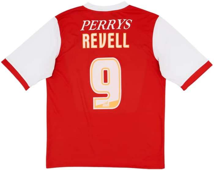 2011-12 Roterham United Home Shirt Revell #9 - 6/10 - (L)