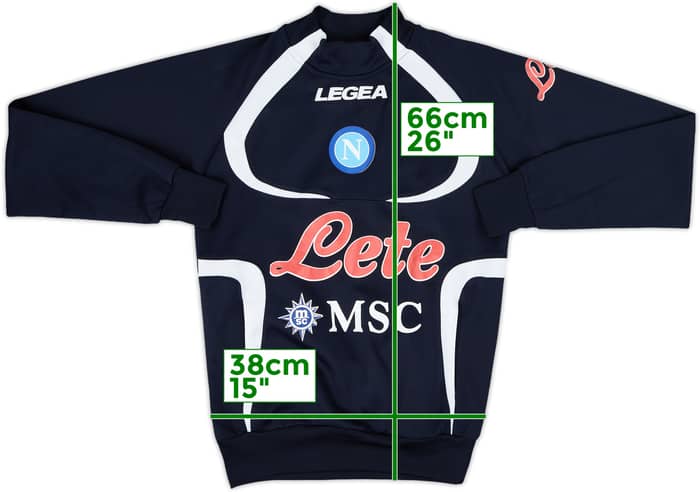 2003-04 Napoli Legea Sweat Top - 8/10 - (XS)