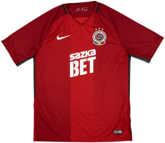 2017-18 Sparta Prague Home Shirt - 7/10 - (M)