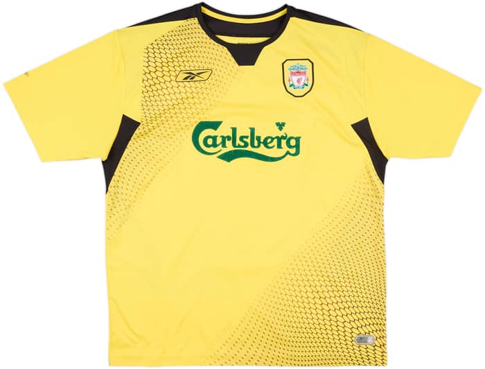 2004-06 Liverpool Away Shirt Gerrard #8 - 6/10 - (XL)