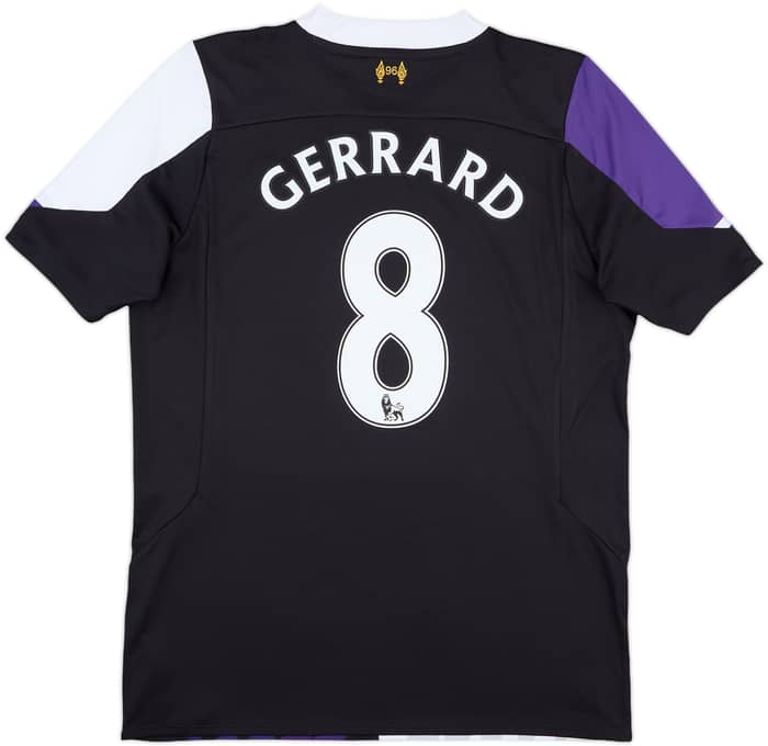 2013-14 Liverpool Third Shirt Gerrard #8 - 8/10 - (L)