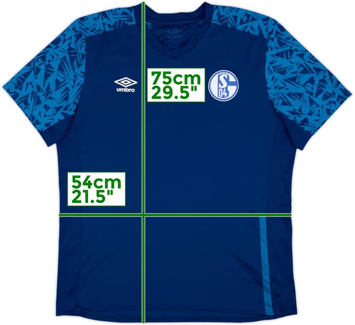 2019-20 Schalke Umbro Training Shirt - 10/10 - (XL)