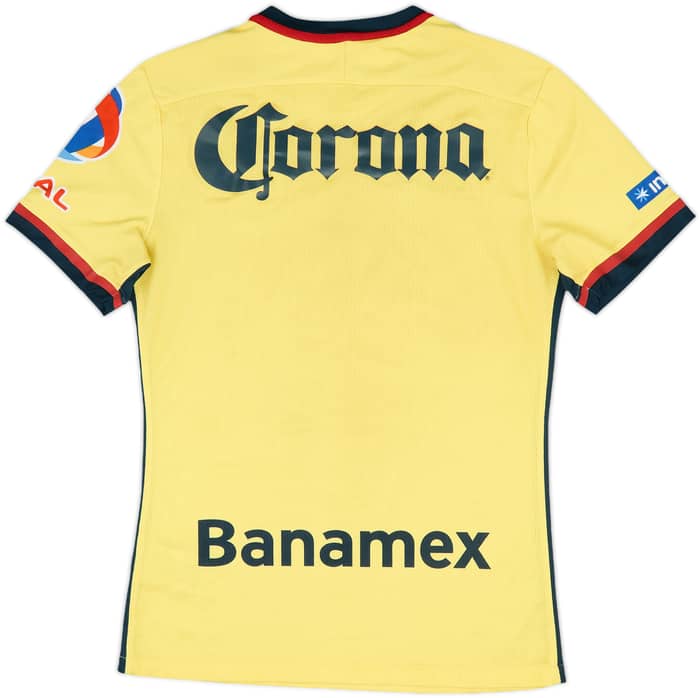 2015 Club America Authentic Home Shirt - 4/10 - (M)