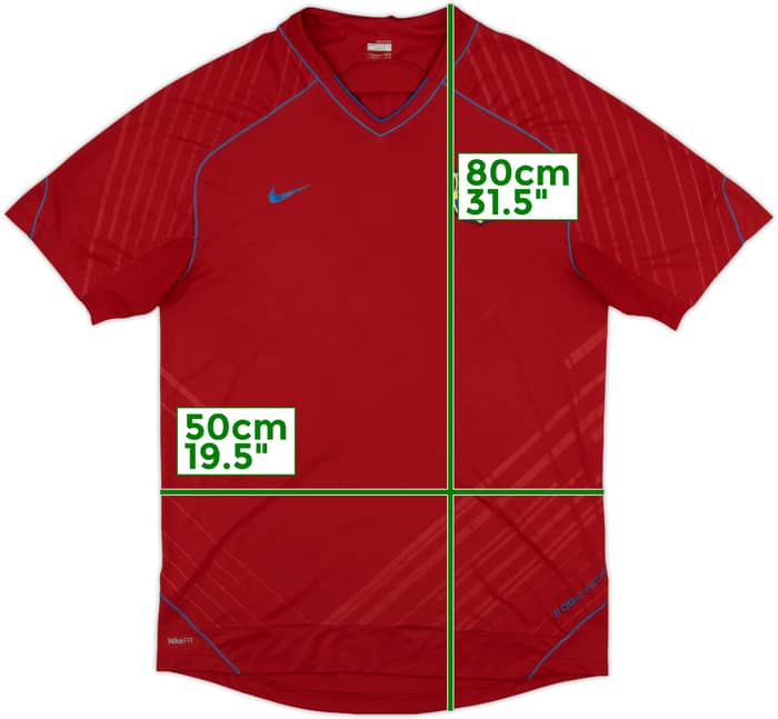 2007-08 Barcelona Nike Training Shirt - 7/10 - (L)