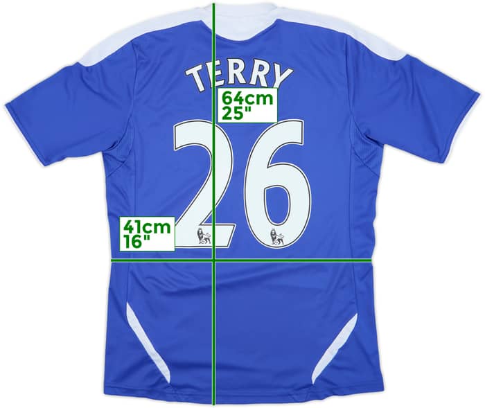 2011-12 Chelsea Home Shirt Terry #26 - 8/10 - (S)