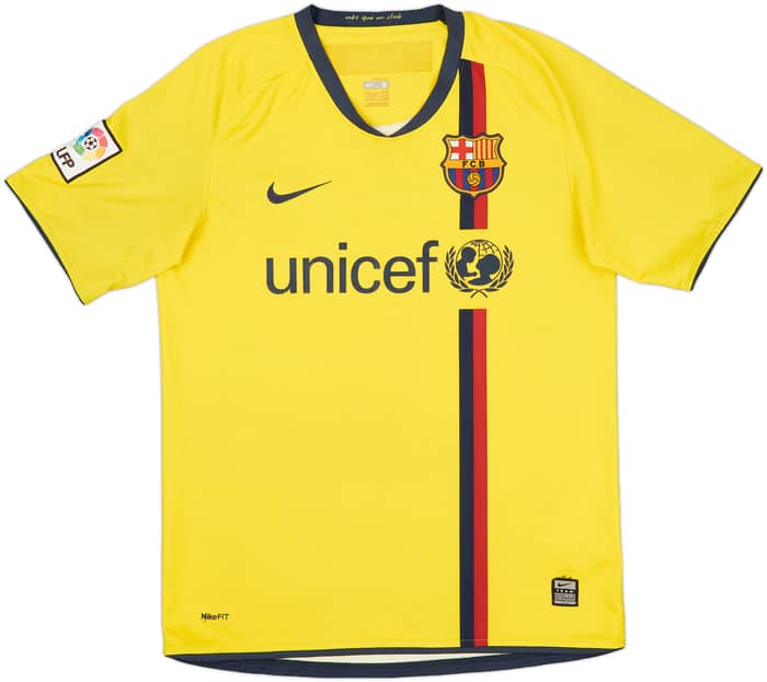 2008-10 Barcelona Away Shirt Messi #10 - 7/10 - (S)