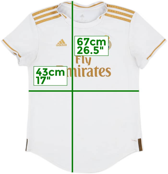 2019-20 Real Madrid Home Shirt - 5/10 - (Women's S)