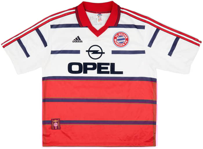 1998-00 Bayern Munich Away Shirt Lizarazu #3 - 7/10 - (L)