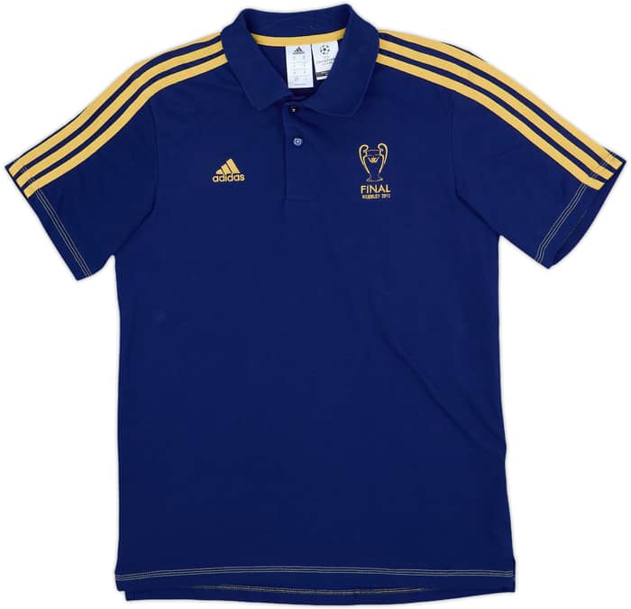 2012-13 adidas Champions League Final 'Wembley 2013' Polo Shirt - 9/10 - (M)