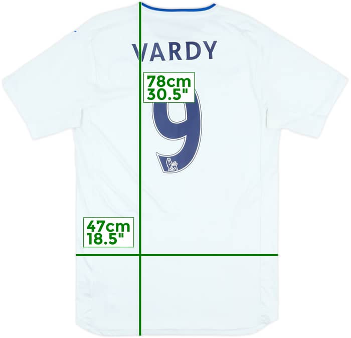 2016-17 Leicester Third Shirt Vardy #9 - 6/10 - (M)
