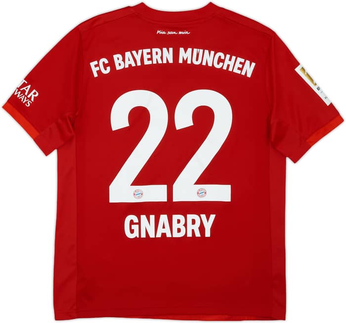 2019-20 Bayern Munich Home Shirt Gnabry #22 - 7/10 - (L.Boys)