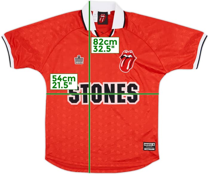 2023 Admiral x The Rolling Stones Shirt Stones #98 - 8/10 - (M)