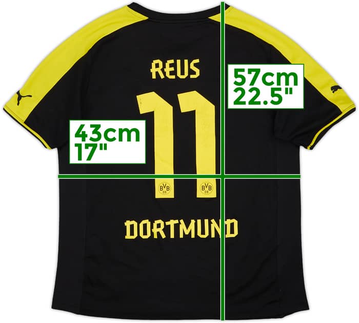 2013-14 Borussia Dortmund Away Shirt Reus #11 - 7/10 - (L.Boys)