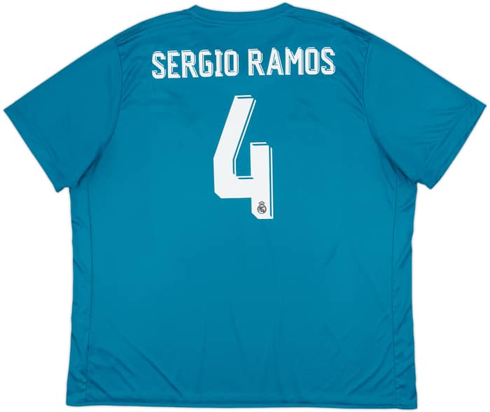 2017-18 Real Madrid Third Shirt SergioRamos #4 - 7/10 - (3XL)
