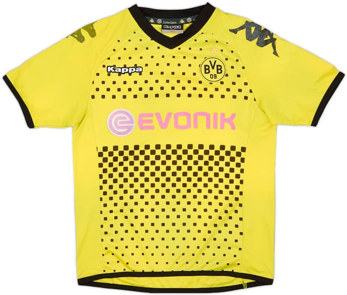 2011-12 Borussia Dortmund Home Shirt Lewandowski #9 - 5/10 - (L.Boys)