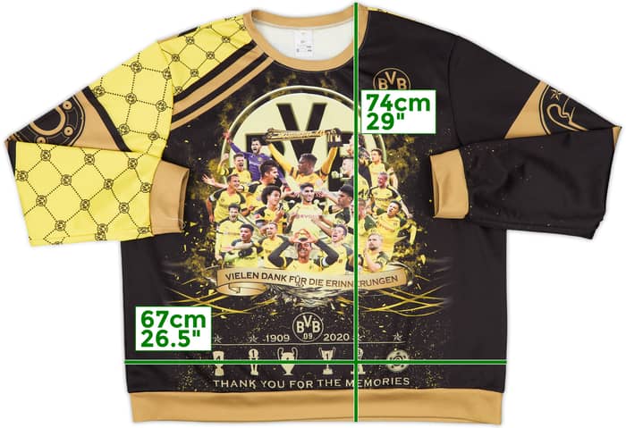 2017-18 Borussia Dortmund Fan Training Top - 8/10 - (XXL)