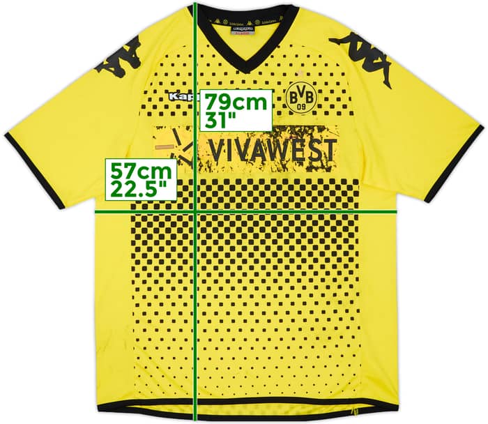 2011-12 Borussia Dortmund Home Shirt Hummels #15 - 4/10 - (XL)