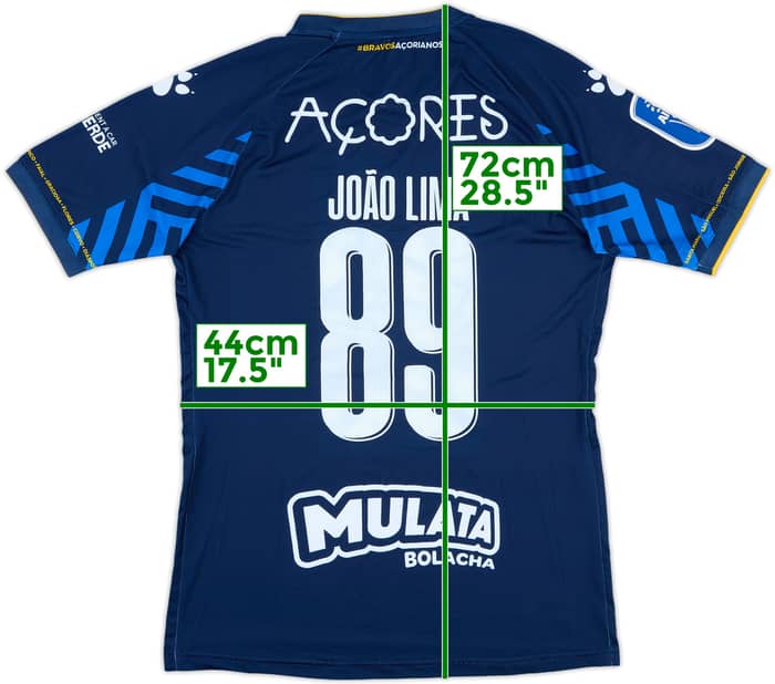 2022-23 Santa Clara Match Issue Taca da Liga Third Shirt Joao Lima #89