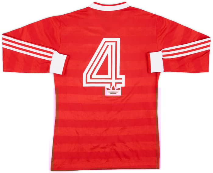 1984-86 Switzerland Match Issue Home L/S Shirt #4