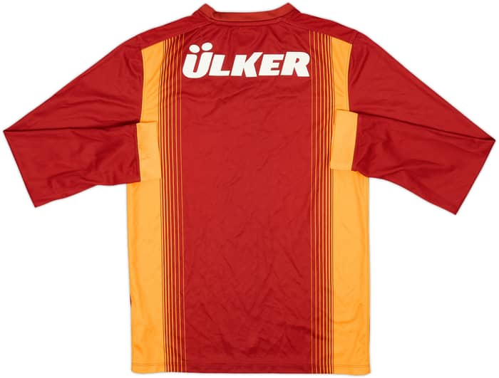 2014-15 Galatasaray Home L/S Shirt - 8/10 - (S)