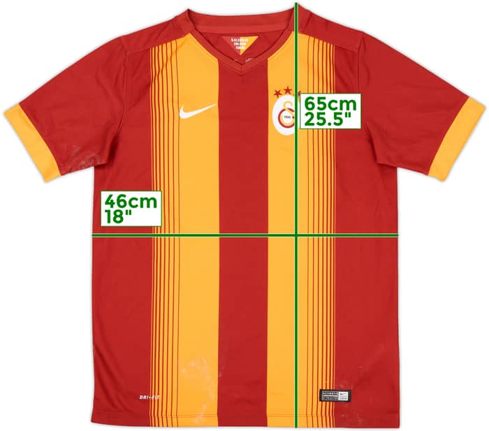 2014-15 Galatasaray Home Shirt - 6/10 - (XL.Boys)