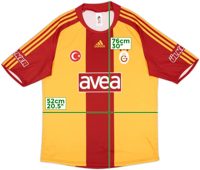 2008-09 Galatasaray Basic Home Shirt - 8/10 - (L)