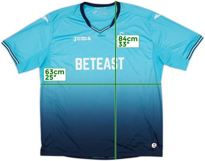 2016-17 Swansea Away Shirt - 8/10 - (3XL)