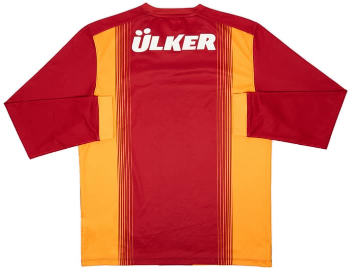 2014-15 Galatasaray Home L/S Shirt - 8/10 - (L)