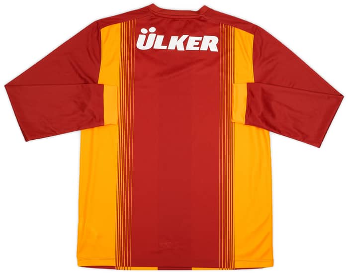 2014-15 Galatasaray Home L/S Shirt - 9/10 - (L)