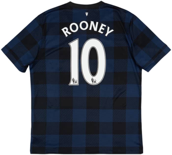 2013-14 Manchester United Away Shirt Rooney #10 - 6/10 - (L)