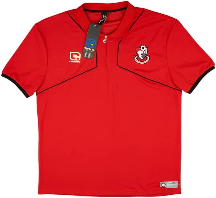 2008-09 Bournemouth Carbrini 1/4 Zip Polo Shirt (XL)