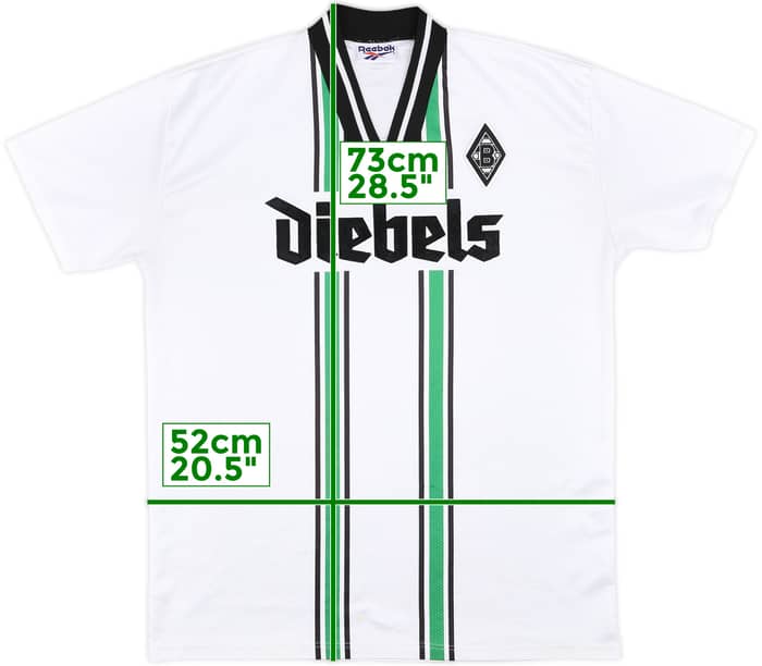 1996-97 Borussia Monchengladbach Home Shirt - 8/10 - (XXL)