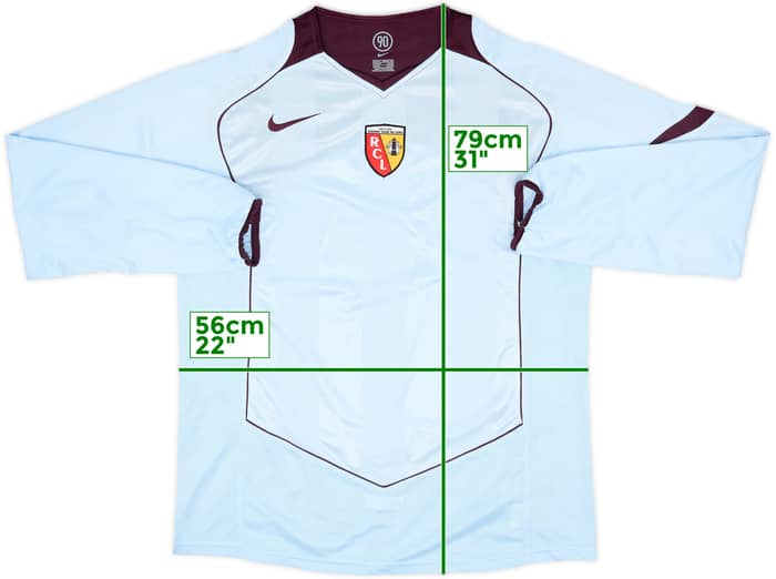 2004-05 Lens Third L/S Shirt - 10/10 - (XL)