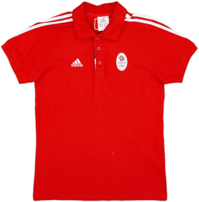 2012 Team GB Olympic adidas Polo Shirt - 9/10 - (S)