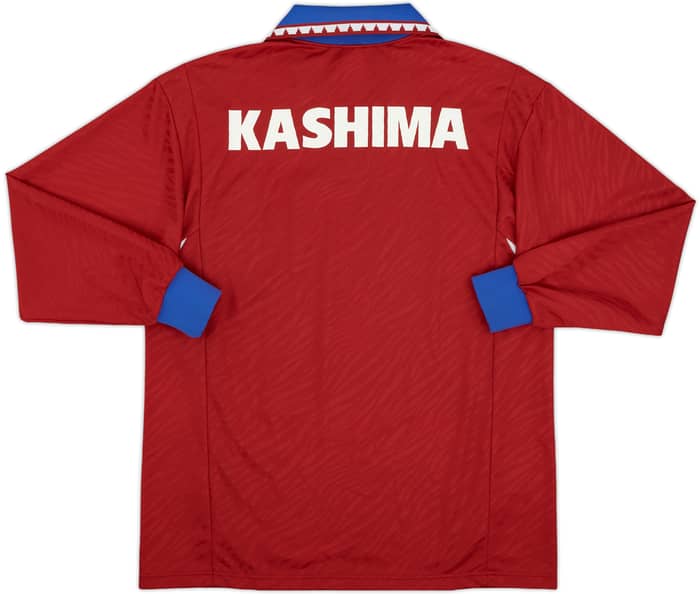 1992 Kashima Antlers Home L/S Shirt - 10/10 - (M)